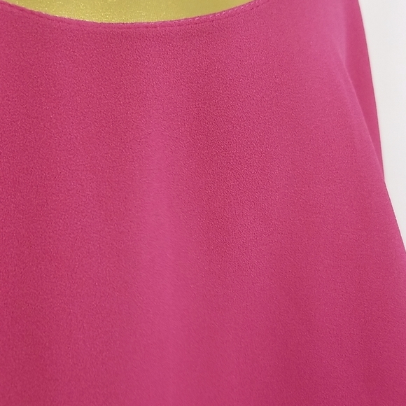 Paper Crane Fuchsia Pink Layered Spaghetti Strap Cami Top - Picture 3 of 8